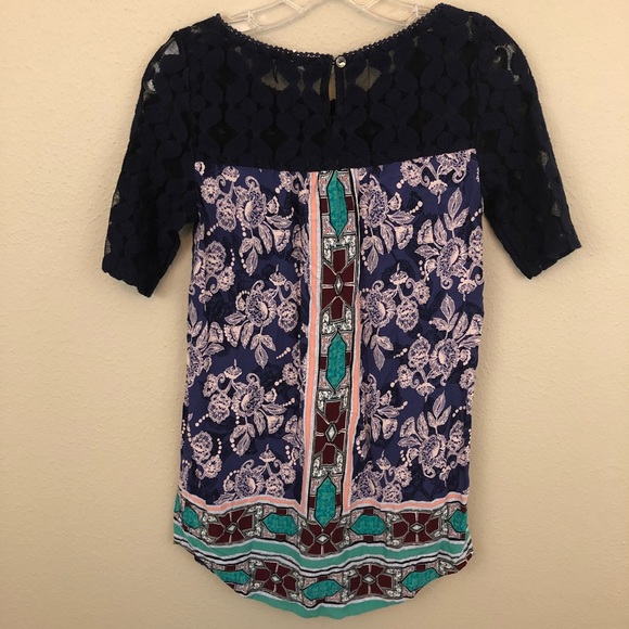 Anthropologie Akemi + Kin Small Tunic Lace - Picture 6 of 8